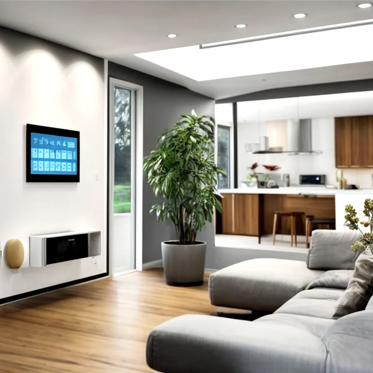 Haus mit vielfältigen vernetzten Geräten
